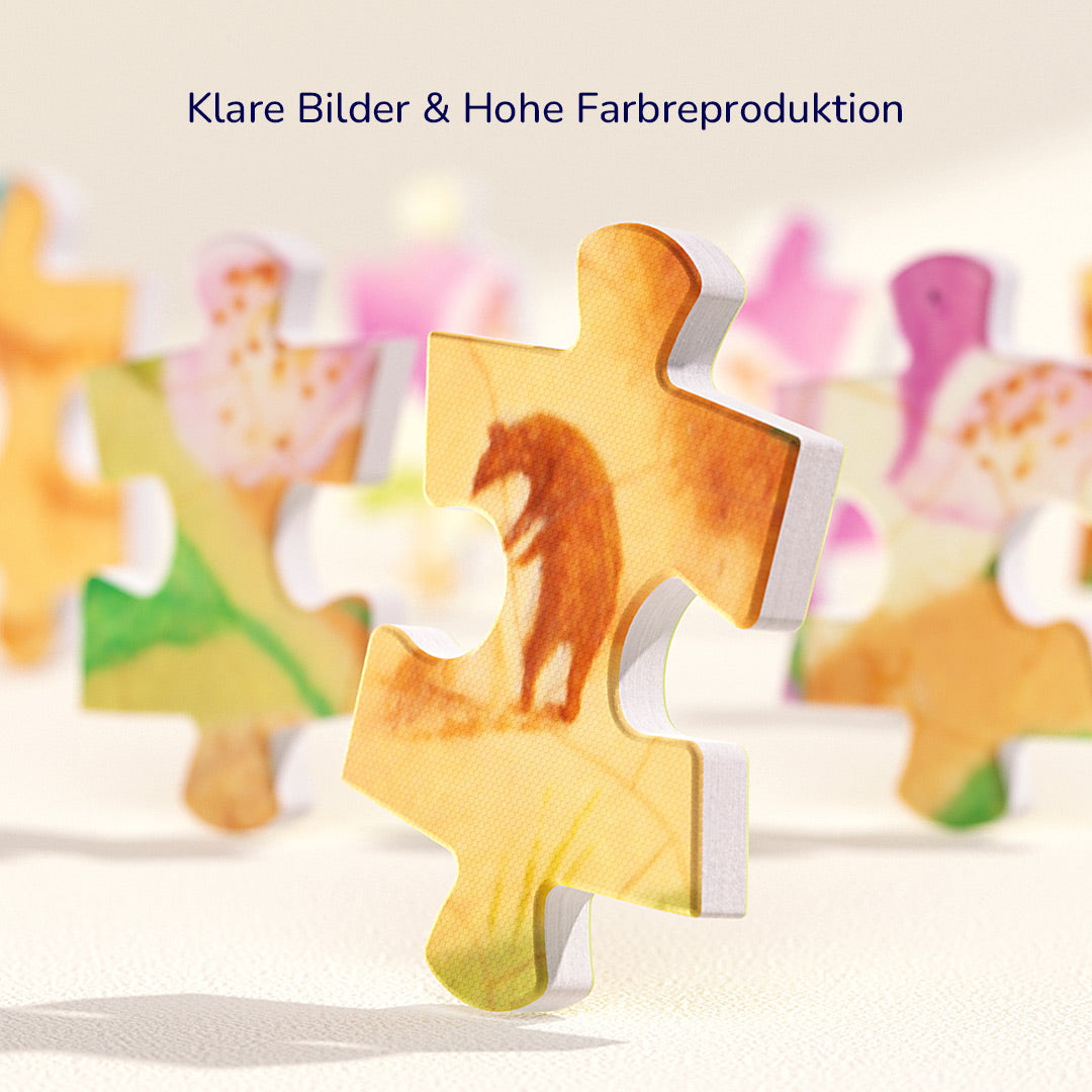 Kunstpuzzle Wilder Künstler: Peach Paradise 216P