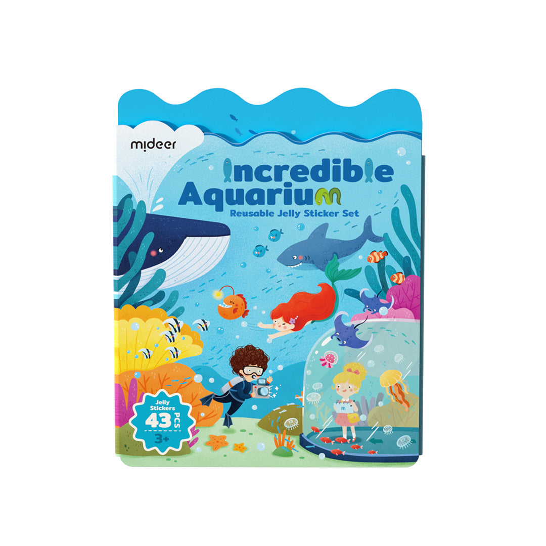 Wiederverwendbarer Jelly Sticker: Unglaubliches Aquarium