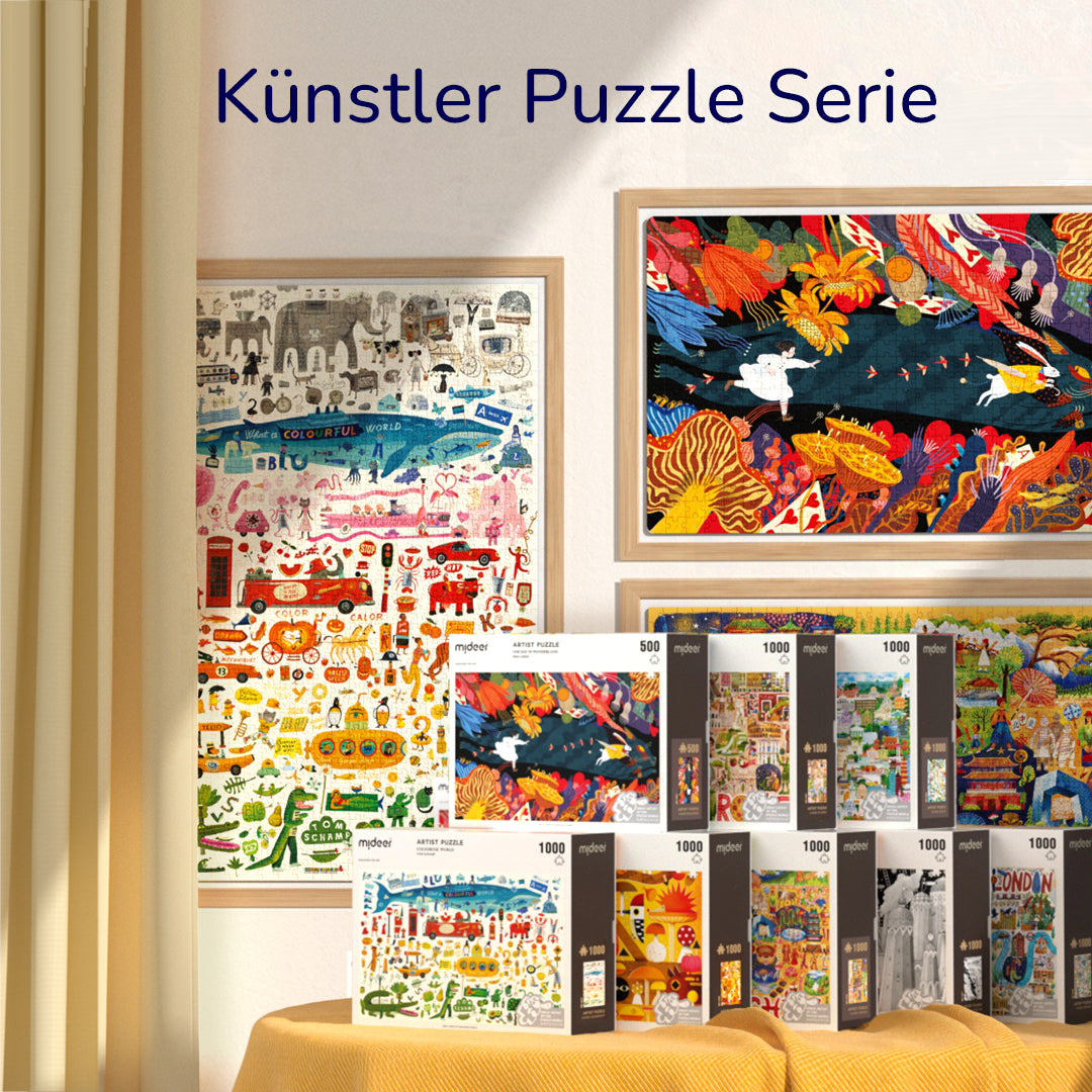 Künstlerpuzzle: City Time 1000P