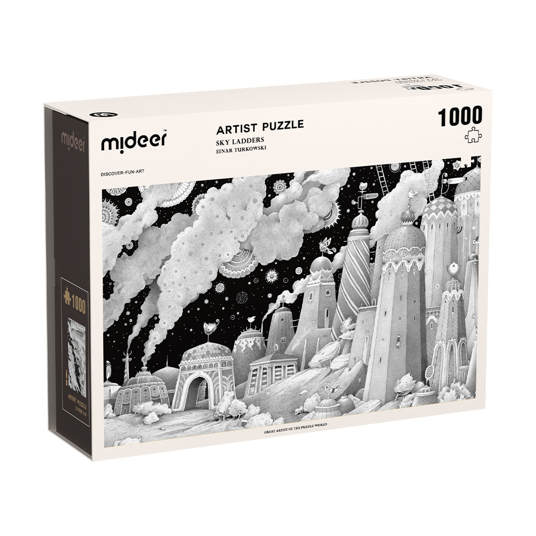 Künstlerpuzzle: City Time 1000P