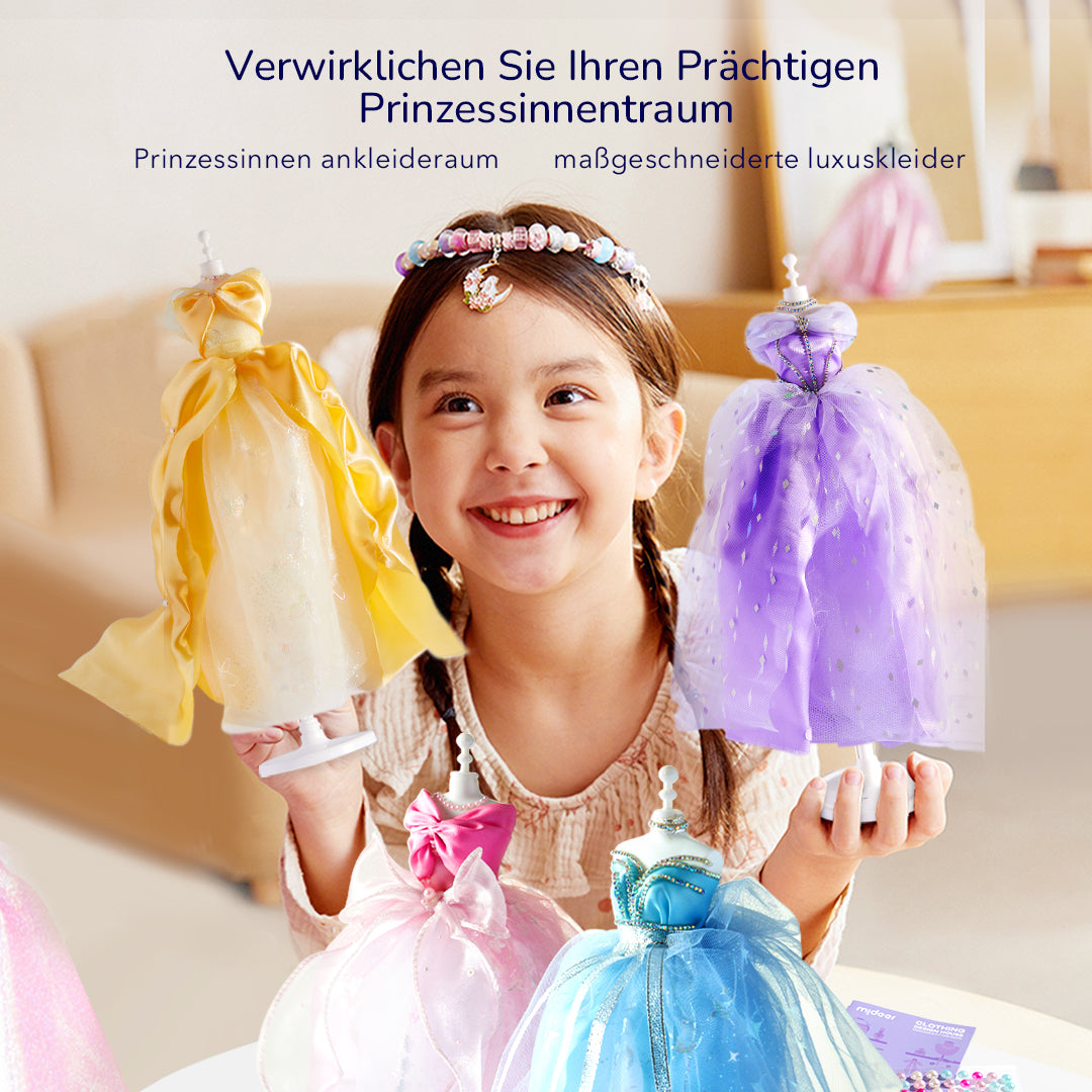 Bekleidungsdesignhaus: Umkleidekabine der Prinzessin Blau