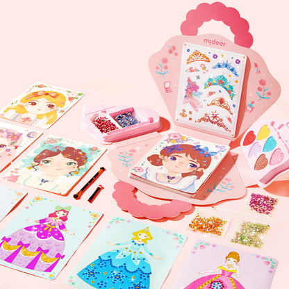 3-in-1 Anzieh Spiel Set: Prinzessin Fantasy Makeup