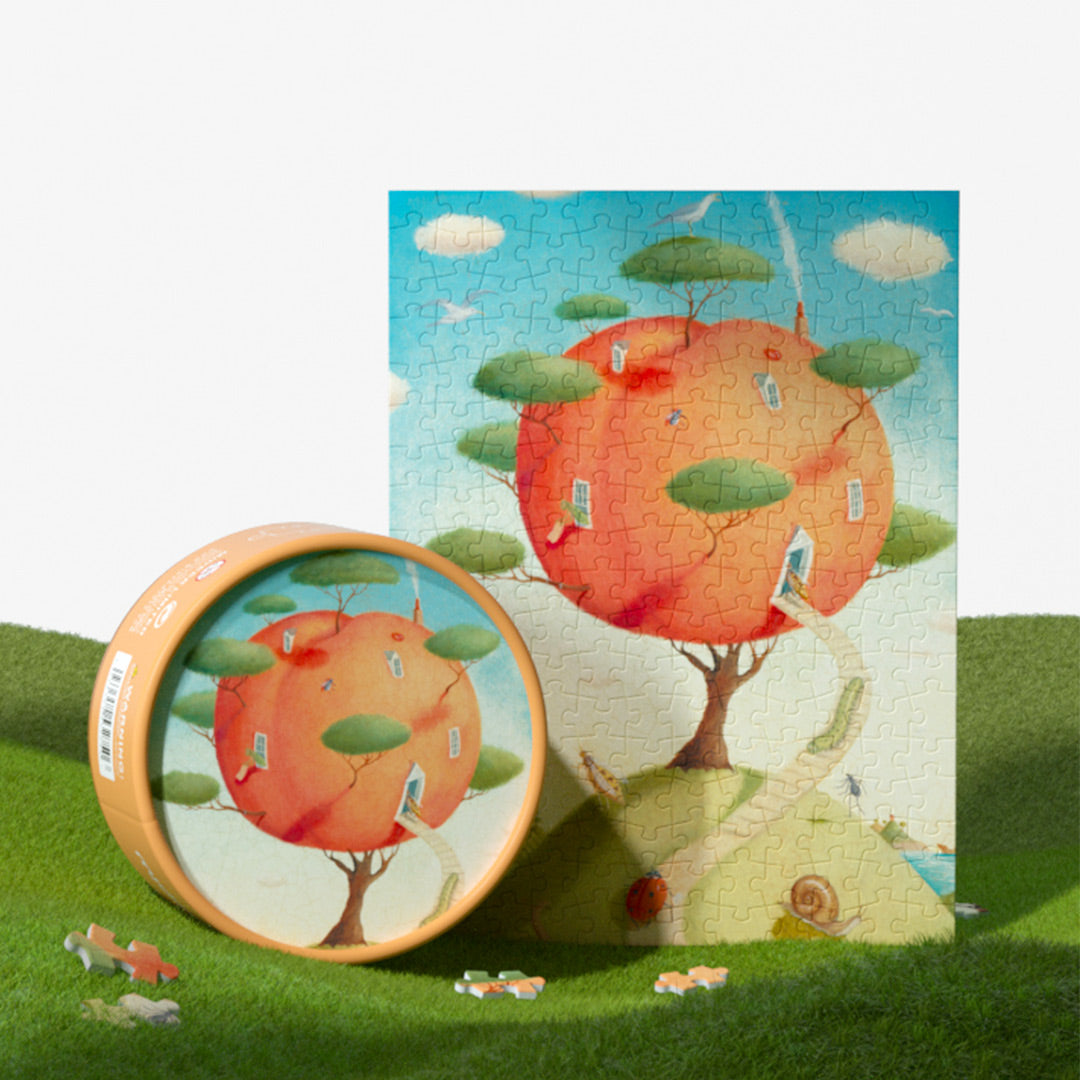 Kunstpuzzle Wilder Künstler: Peach Paradise 216P