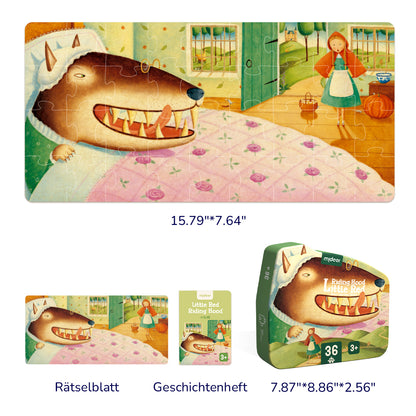 Künstlermärchen Puzzle: Rotkäppchen 36P