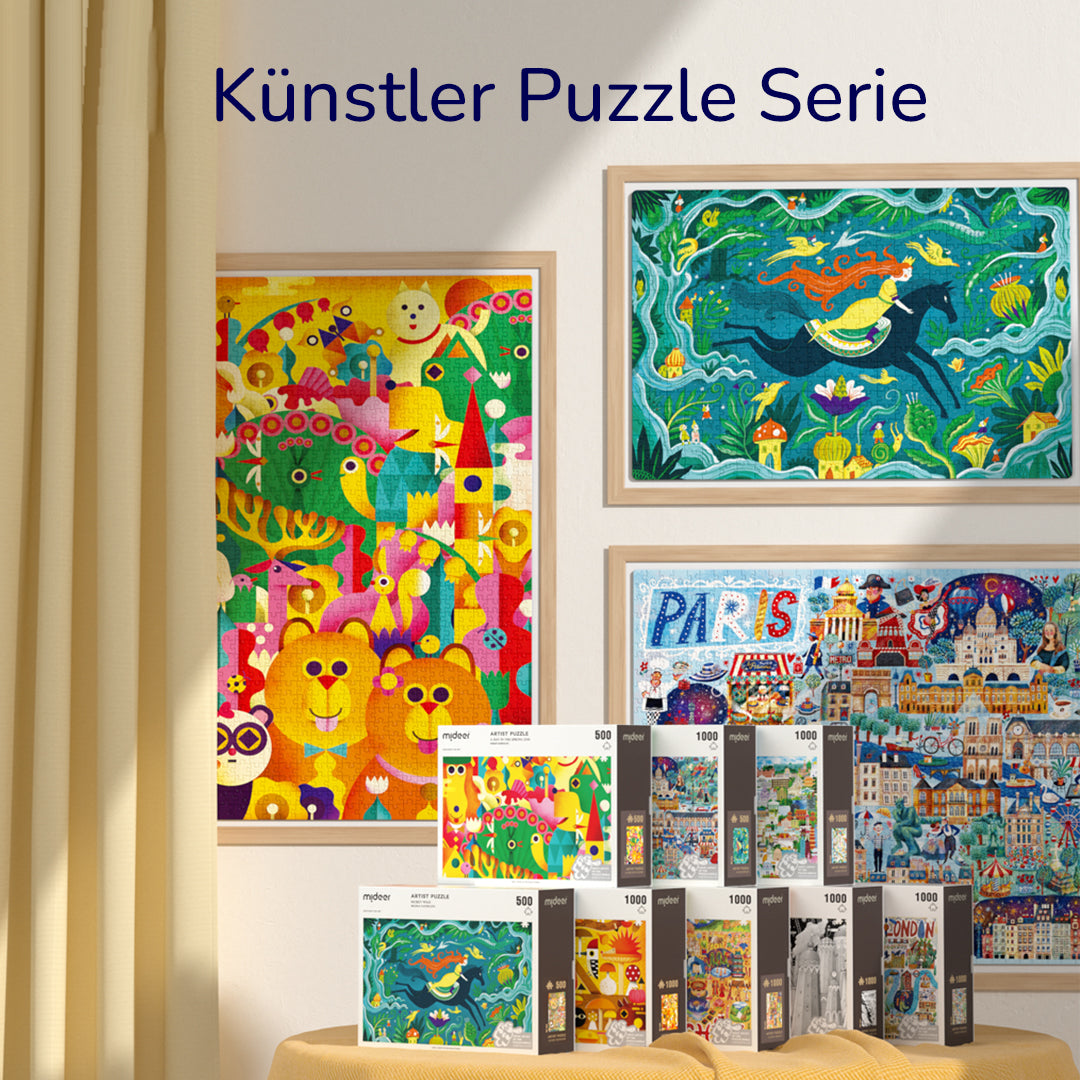 Künstlerpuzzle: Woodland Wonder 104P