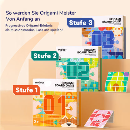 Origami Brettspiel Vielseitige Geometrie Papierbasteln: Mittelstufe