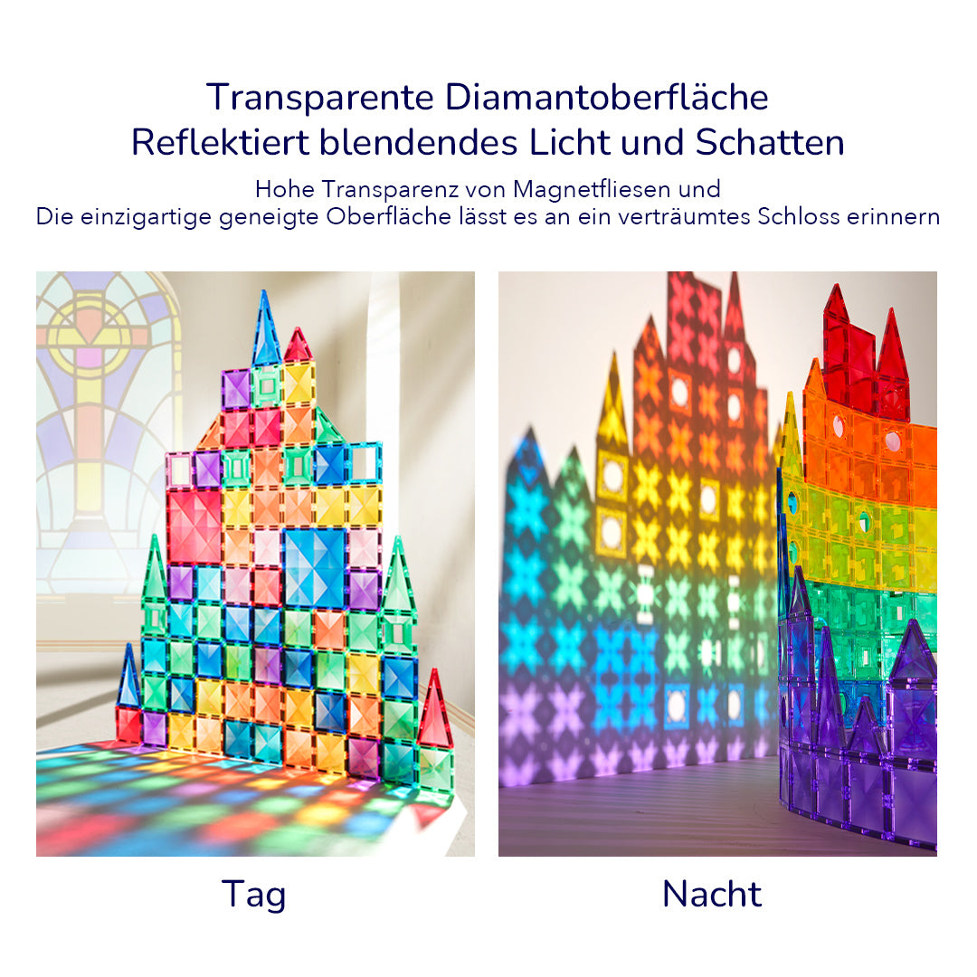 Bunte Magnetfliesen Warme Farbe 20P