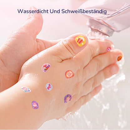 Nagelsticker mit Zauberspiegel Motiv: Blumenprinzessin