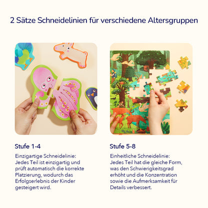 Aufleveln! Puzzles mit Aufbewahrungstasche - Level 6: Weltvorstellung 154P-176P